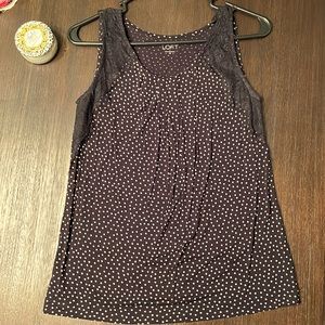 Ann Taylor Loft sleeveless blouse in XS size!